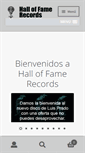 Mobile Screenshot of halloffame.es