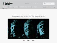 Tablet Screenshot of halloffame.es